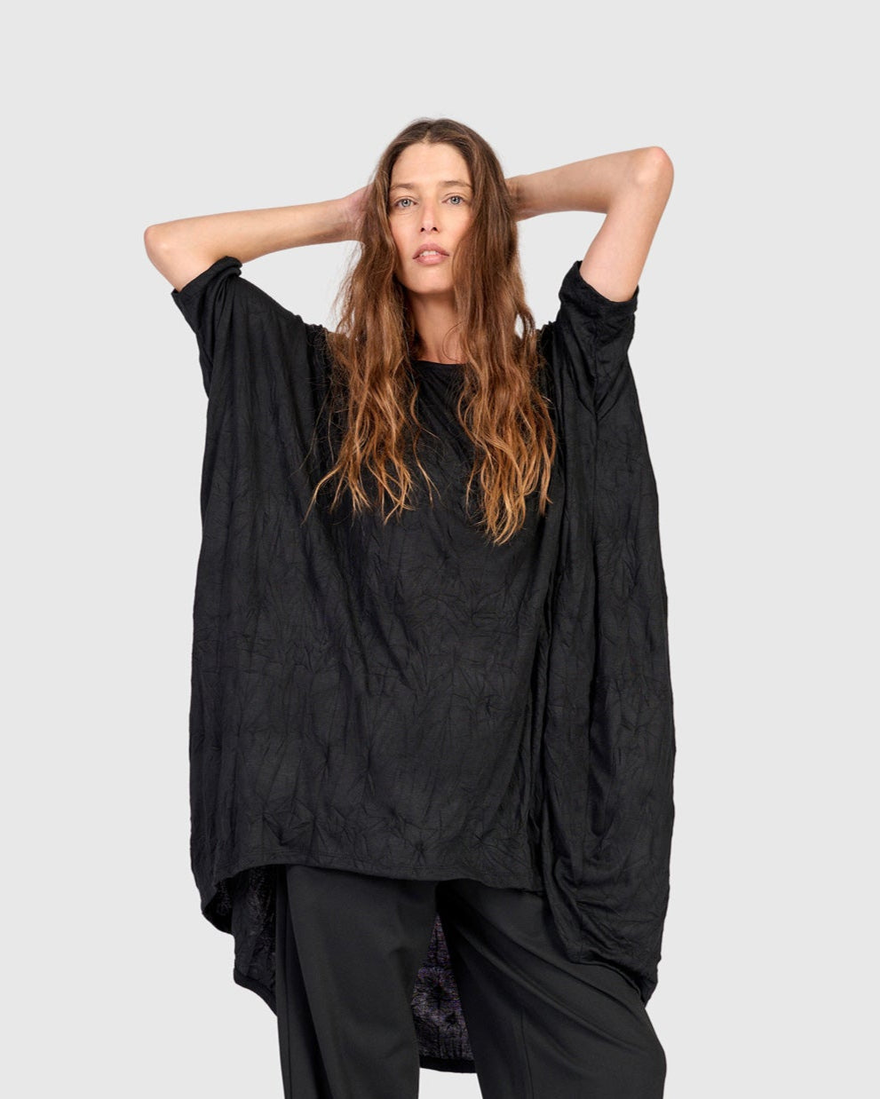 טוניקה לארג'ית שחורה