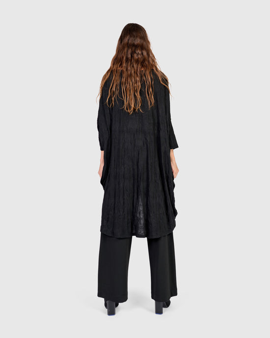 טוניקה לארג'ית שחורה