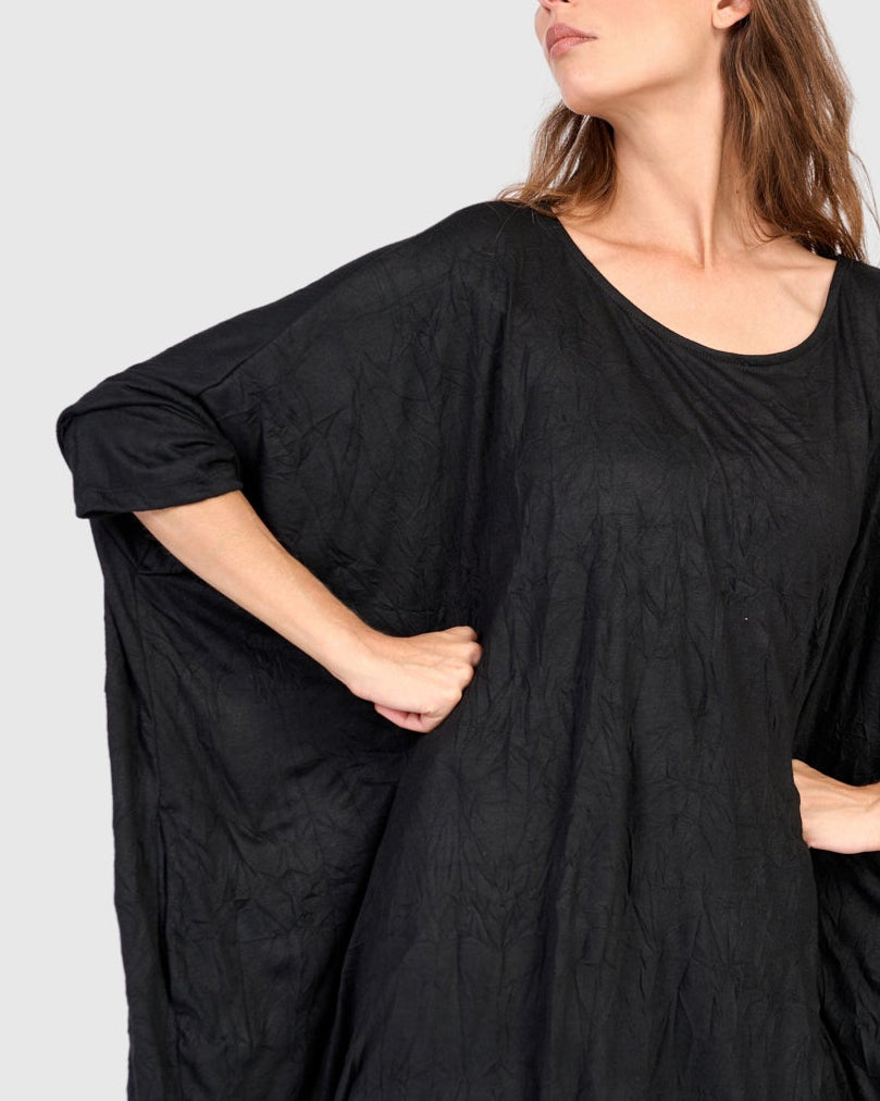 טוניקה לארג'ית שחורה