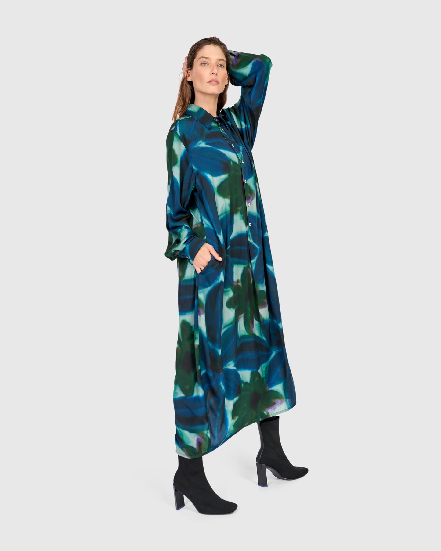 שמלה יוסף טורקיז