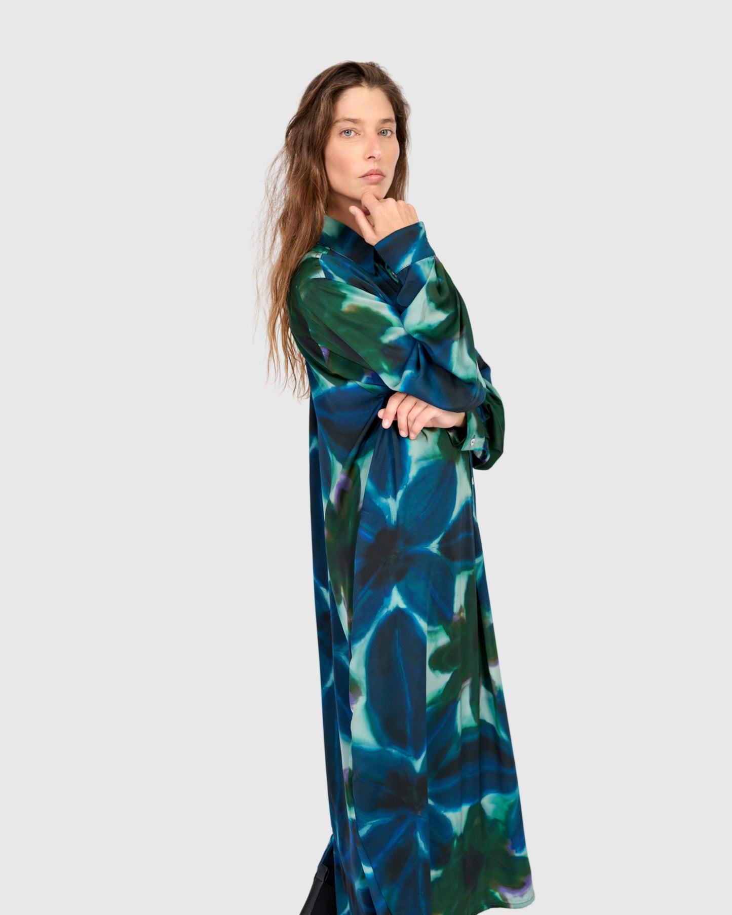 שמלה יוסף טורקיז