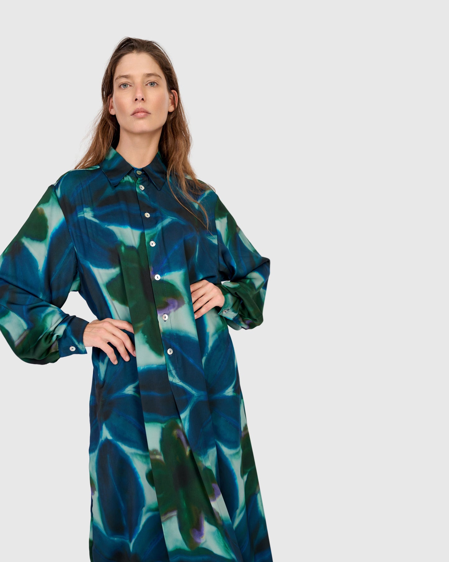 שמלה יוסף טורקיז