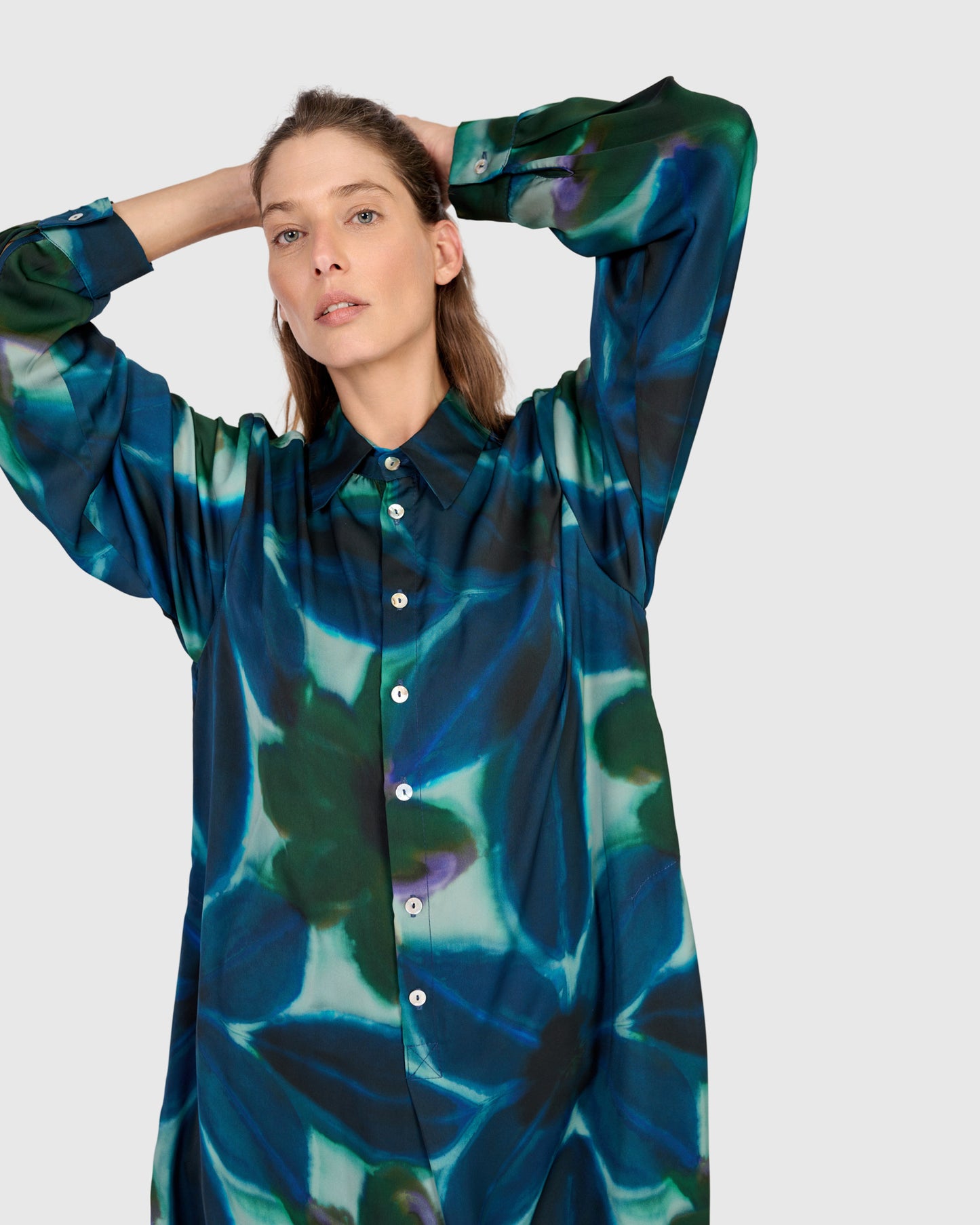 שמלה יוסף טורקיז