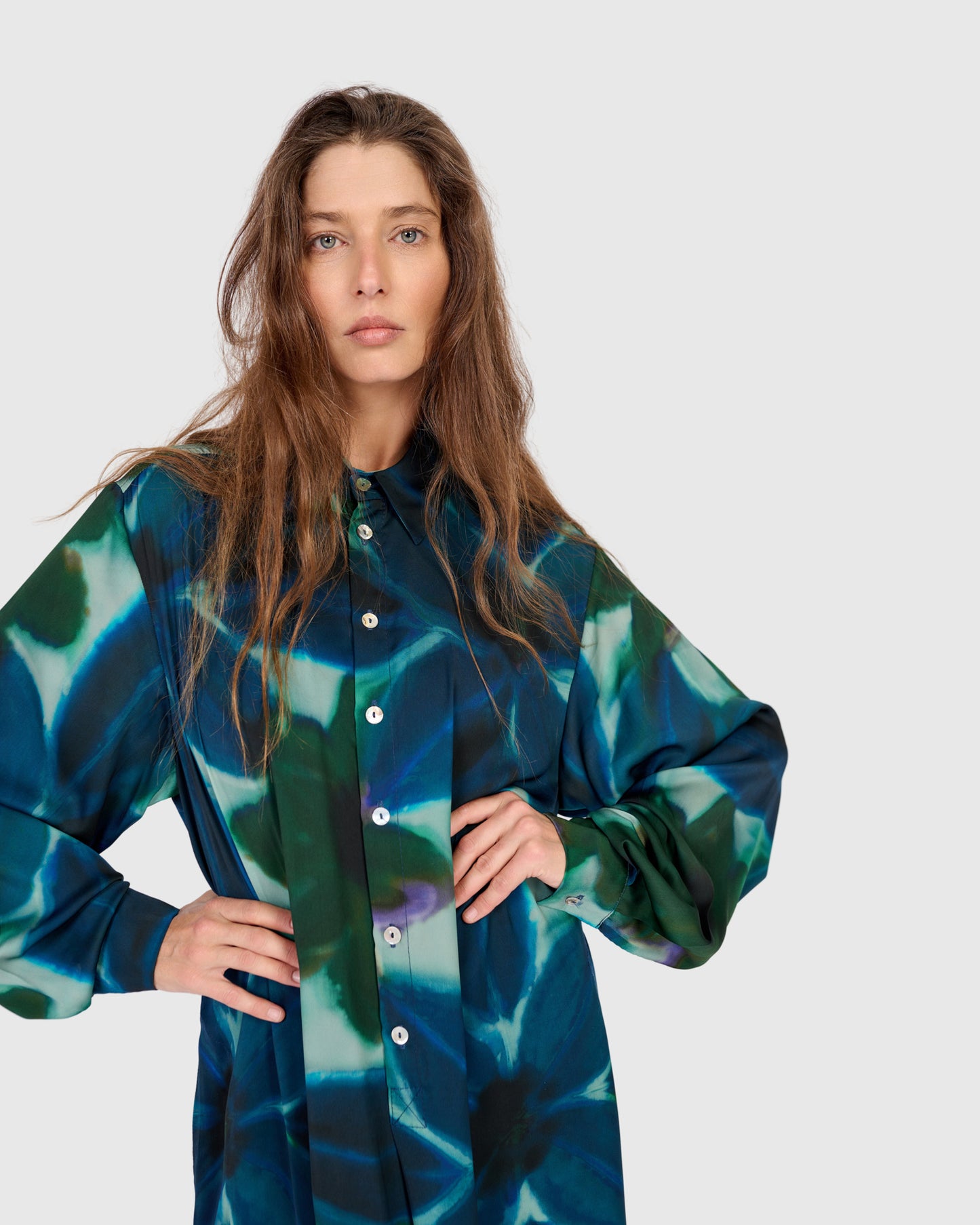 שמלה יוסף טורקיז