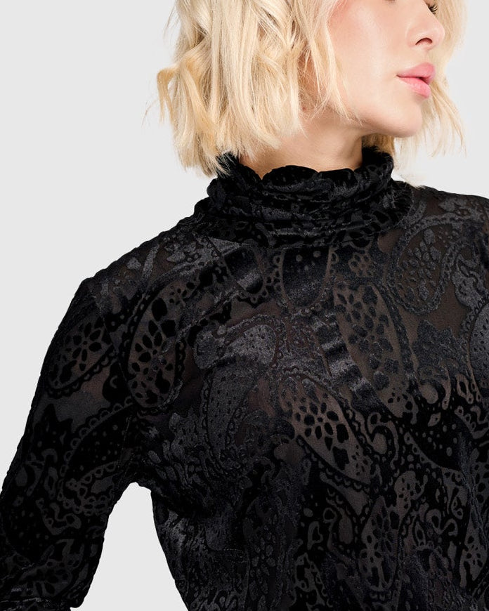 טוניקה גולף פייזלי פלוק