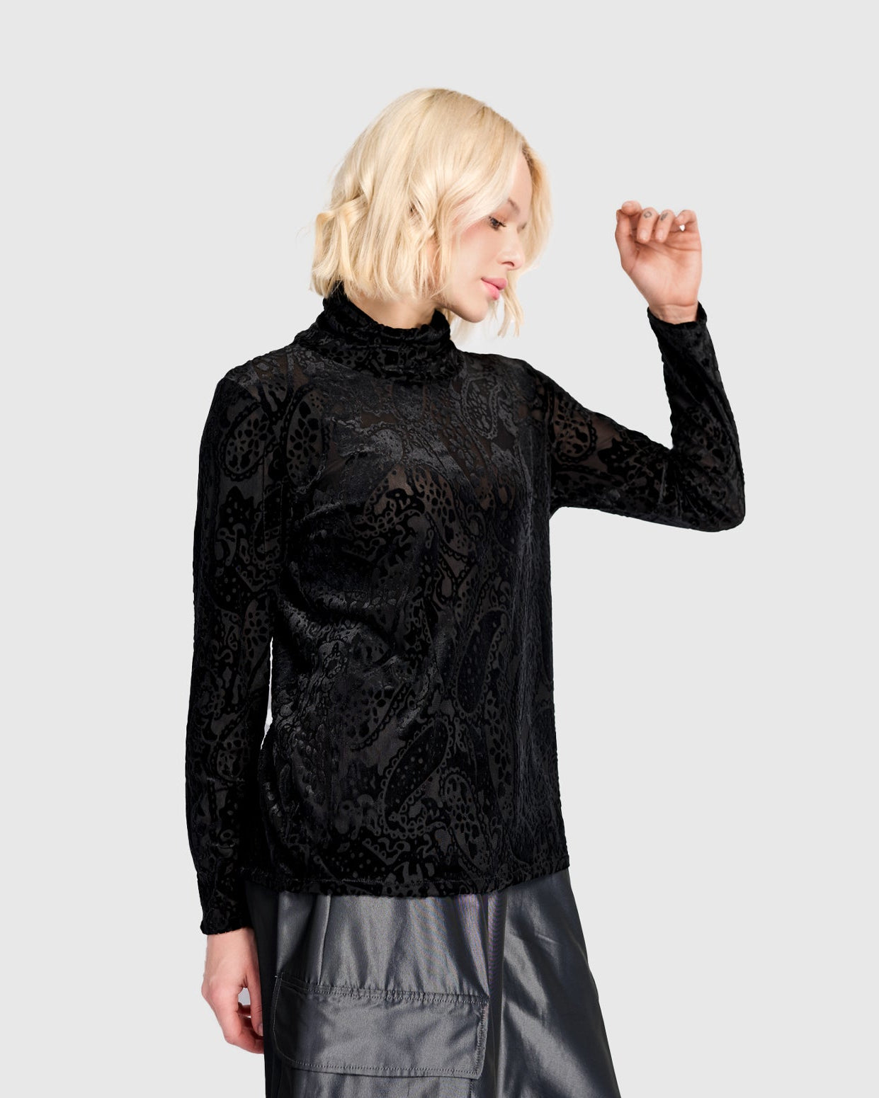 טוניקה גולף פייזלי פלוק