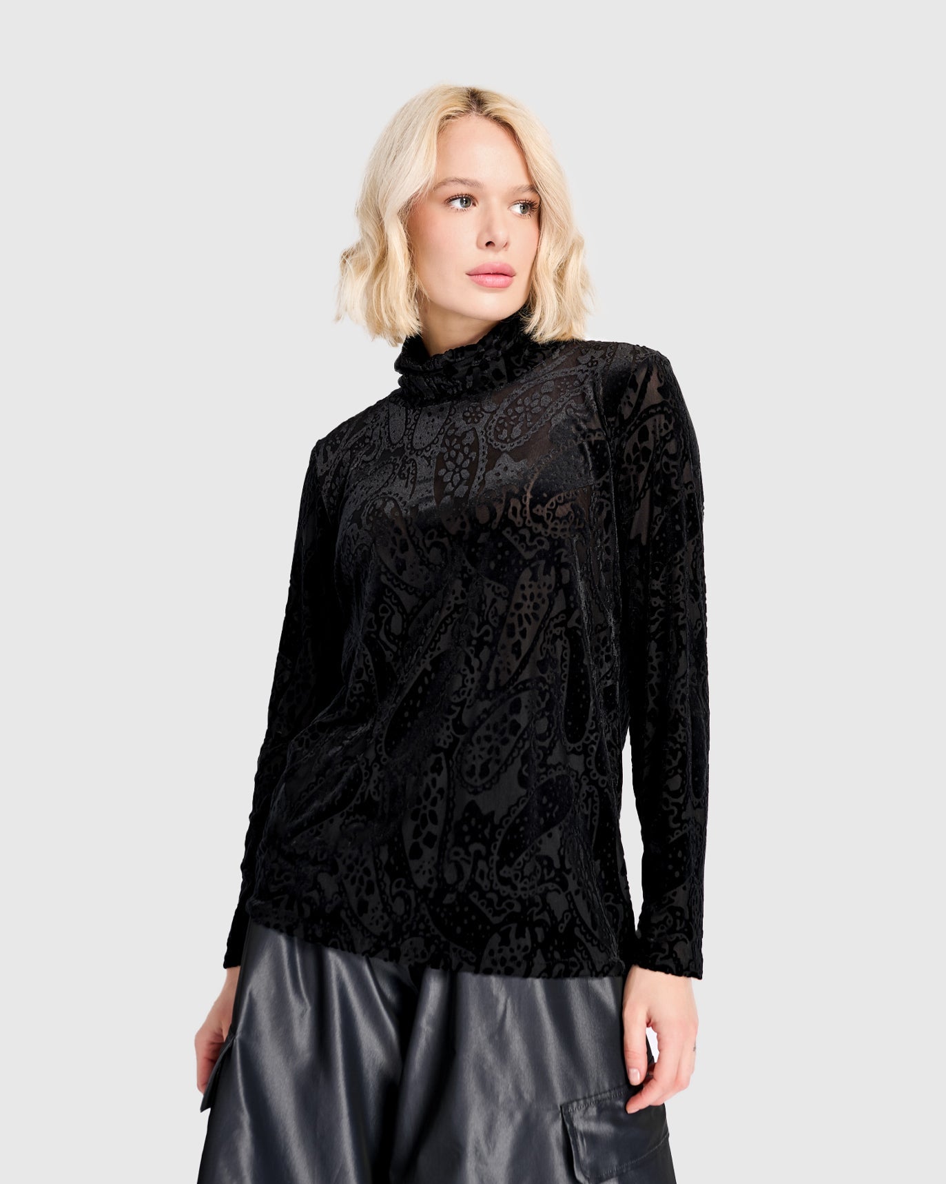 טוניקה גולף פייזלי פלוק