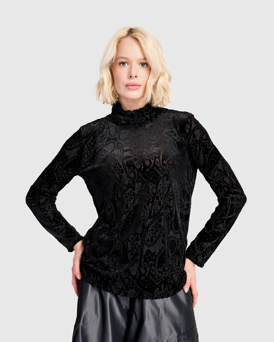 טוניקה גולף פייזלי פלוק