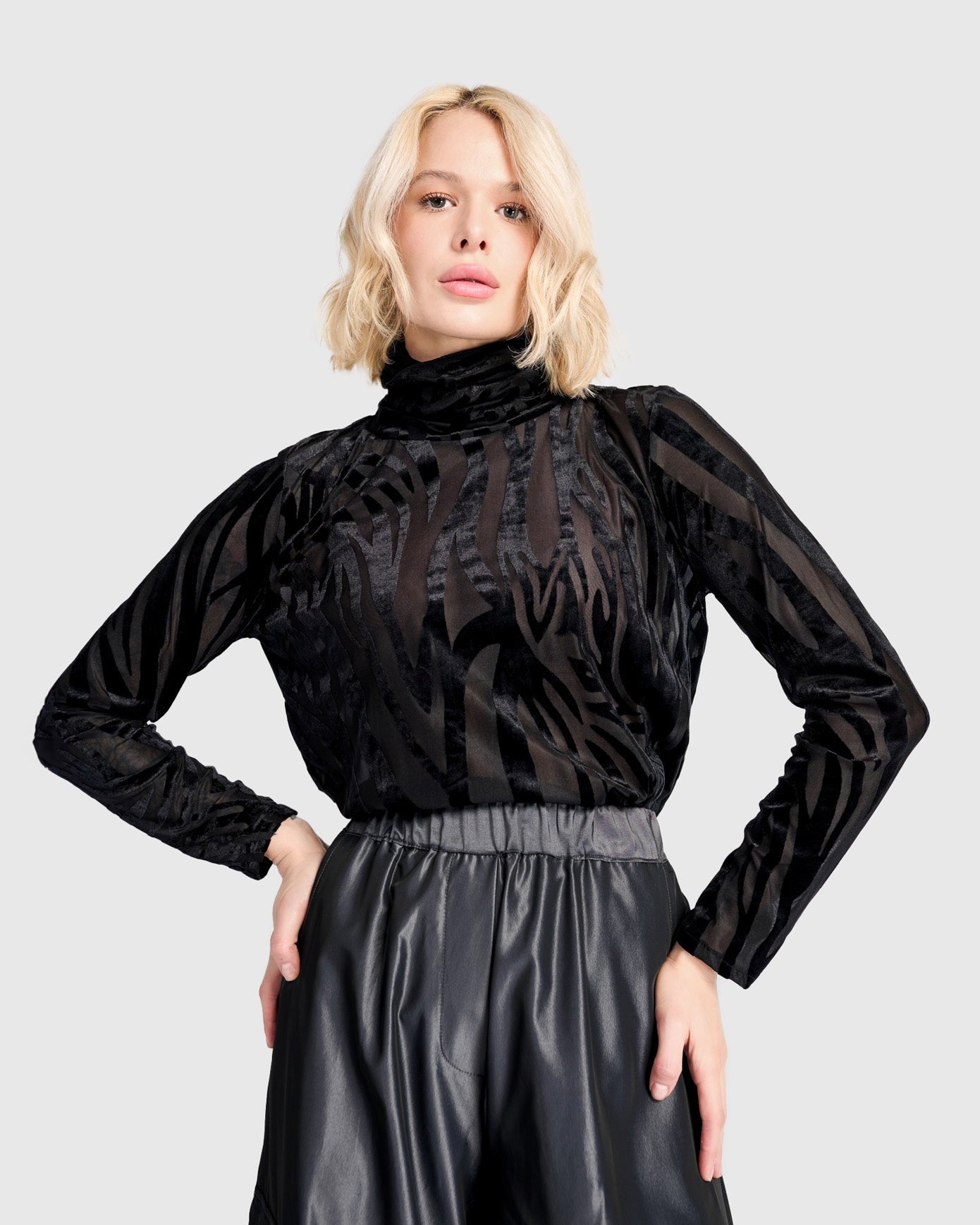 טוניקה גולף זברה פלוק