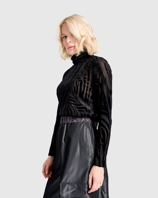 טוניקה גולף זברה פלוק