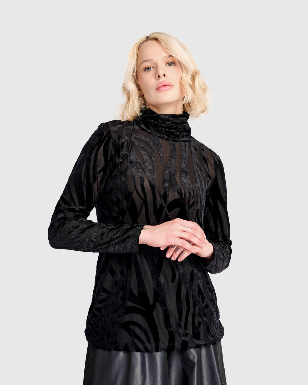 טוניקה גולף זברה פלוק