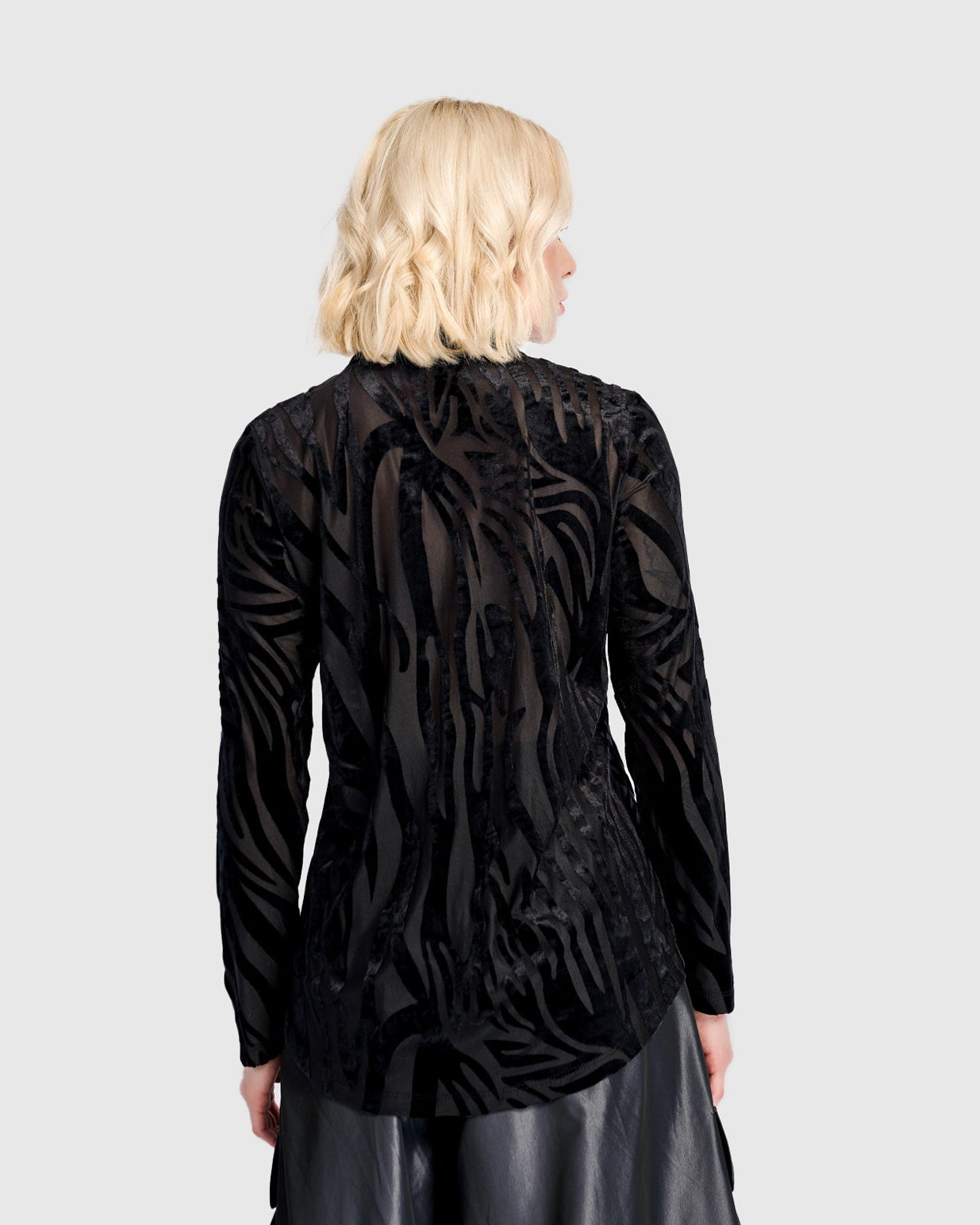 טוניקה דובדבנית זברה פלוק