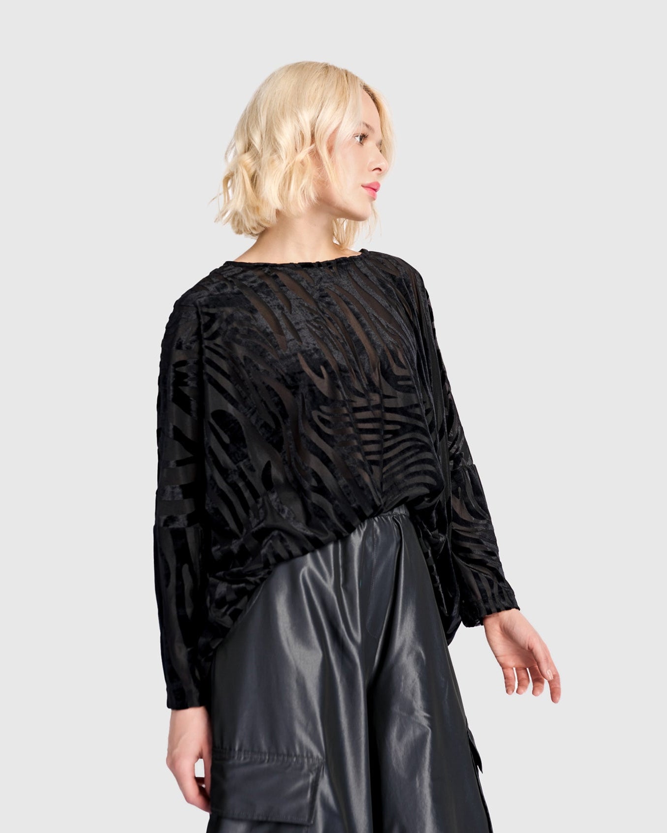 טוניקה רינה זברה פלוק