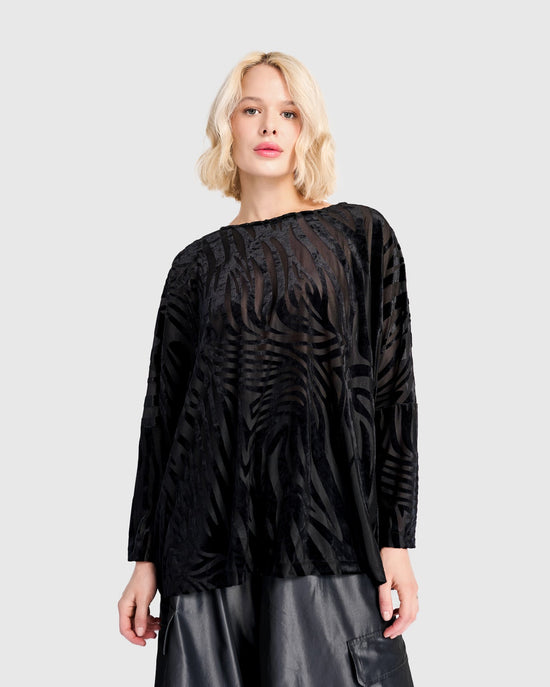 טוניקה רינה זברה פלוק