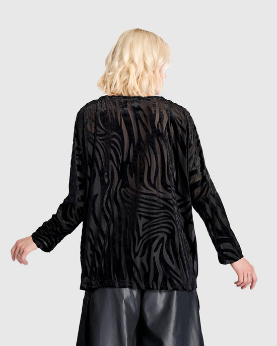 טוניקה רינה זברה פלוק