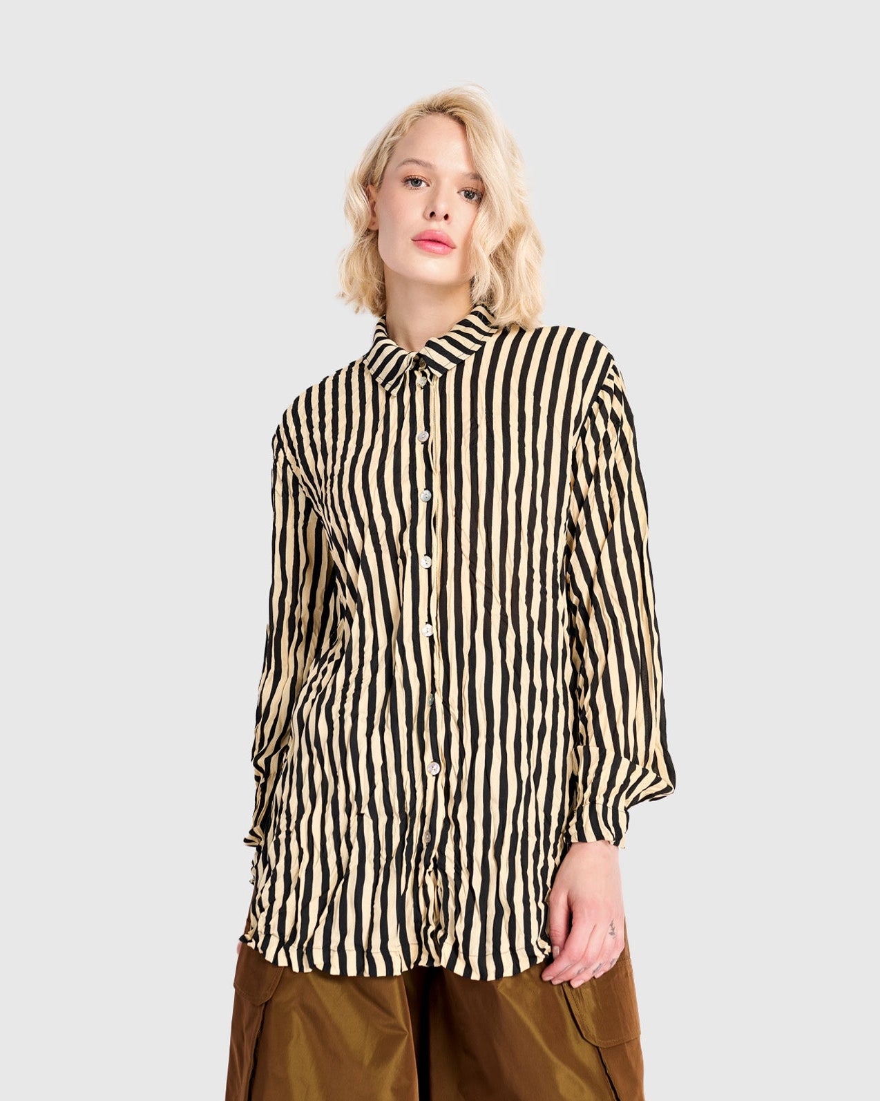 חולצה כפרה פסים