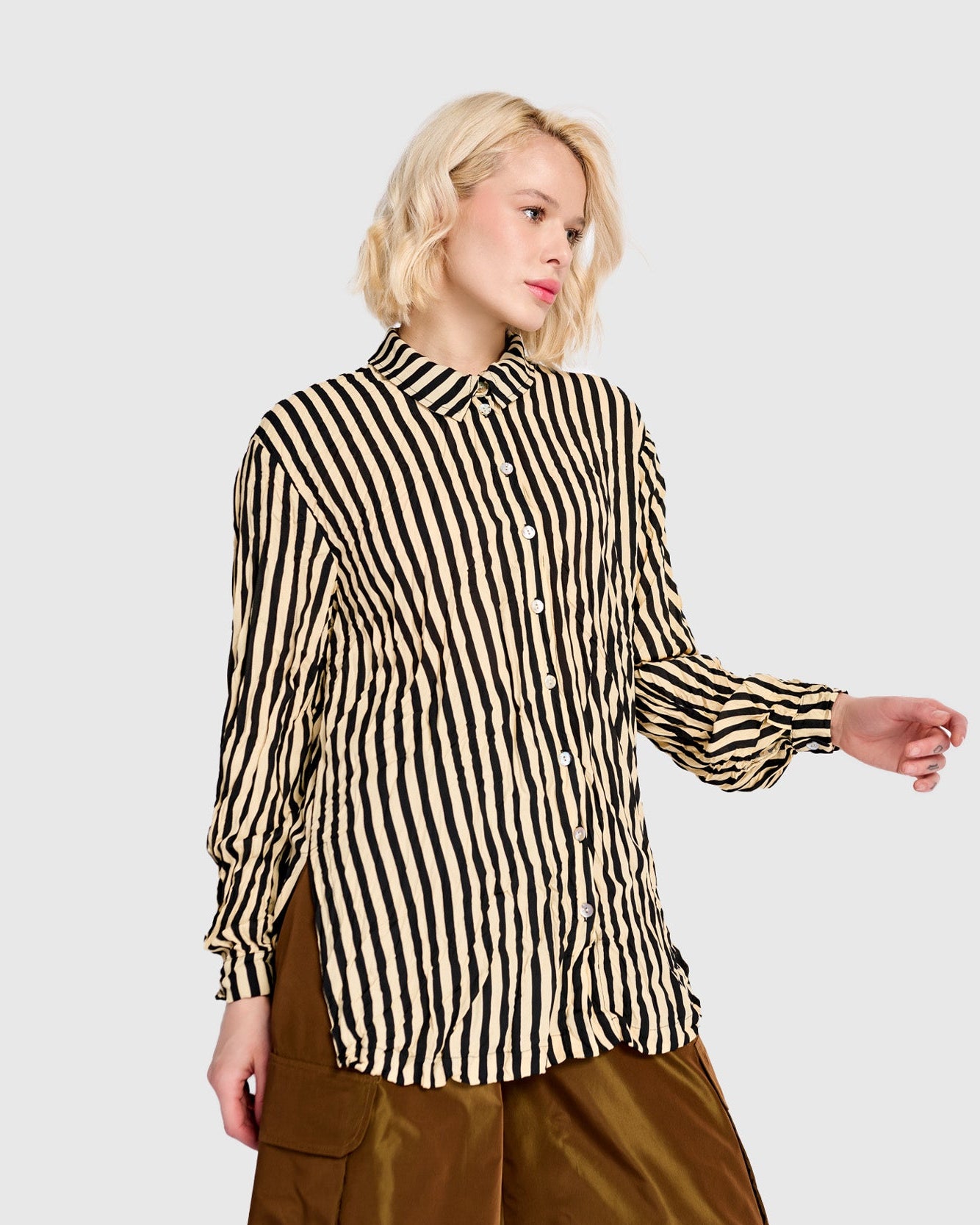 חולצה כפרה פסים