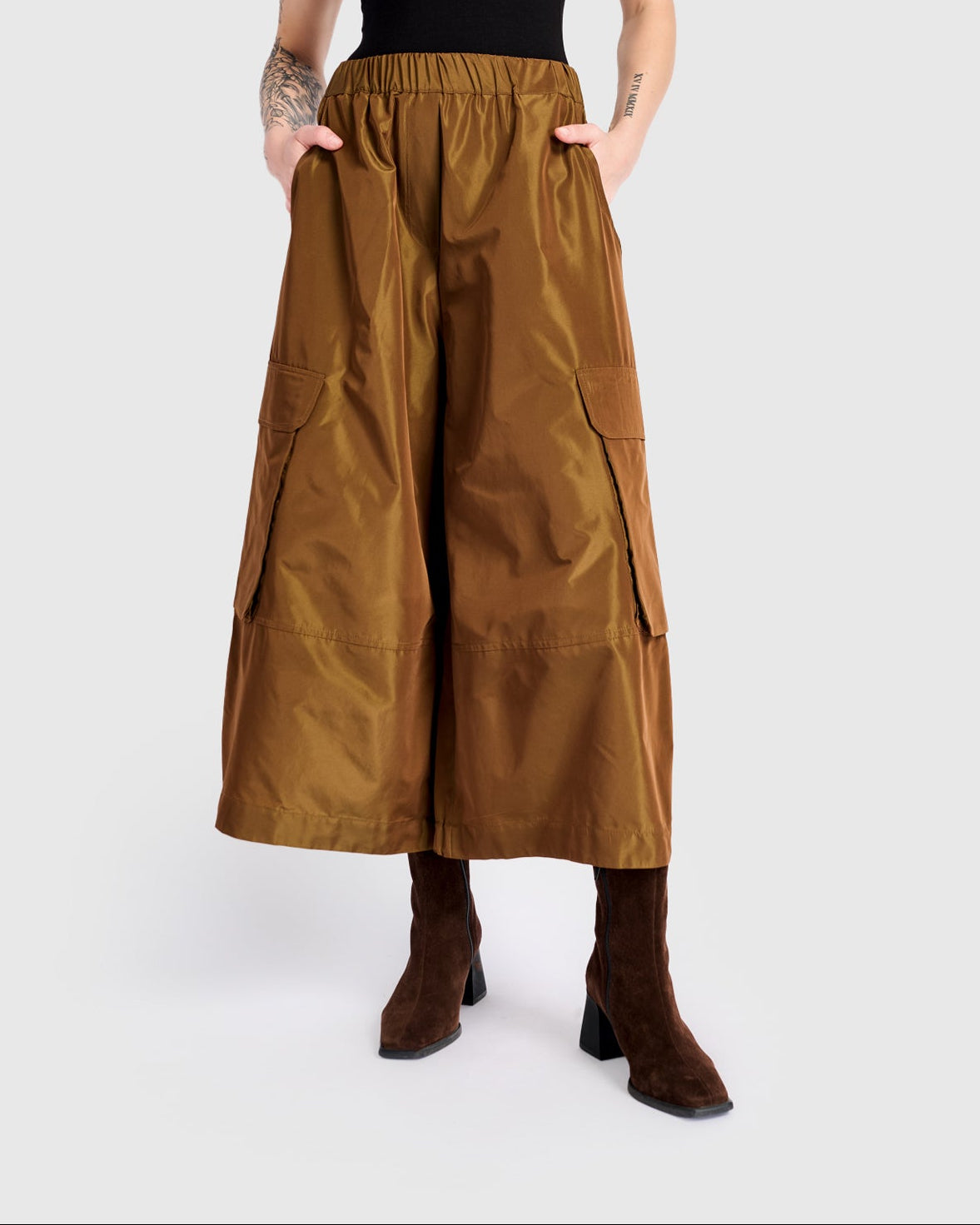 מכנסי אורבן טאפט זית