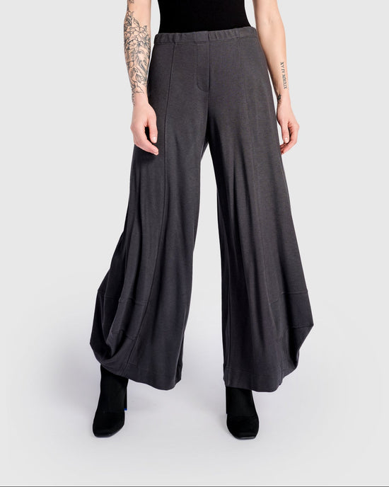 מכנסי פונטו אפור