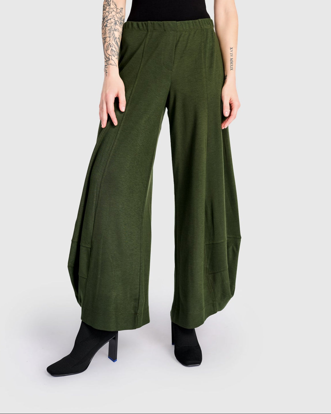 מכנסי פונטו ירוק