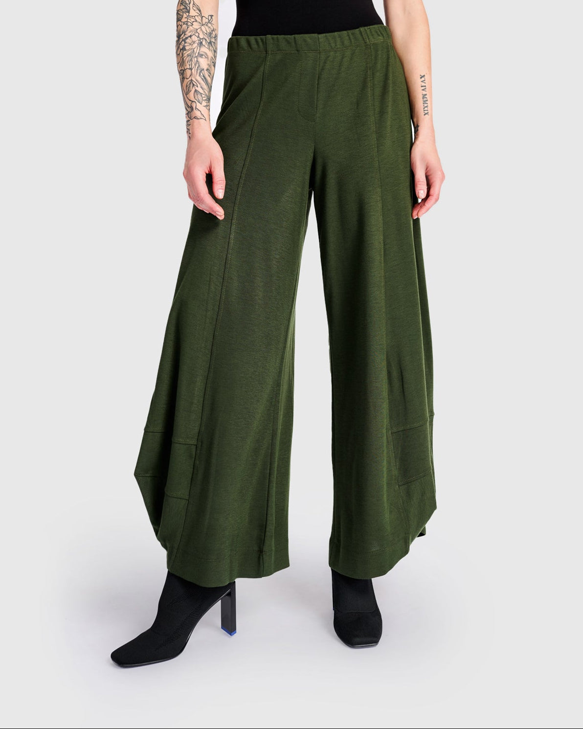 מכנסי פונטו ירוק