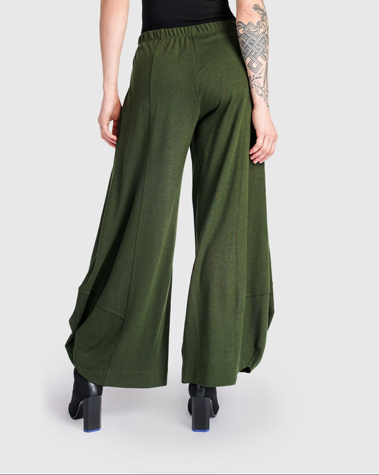 מכנסי פונטו ירוק