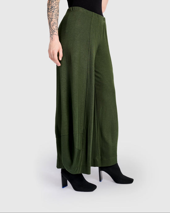 מכנסי פונטו ירוק