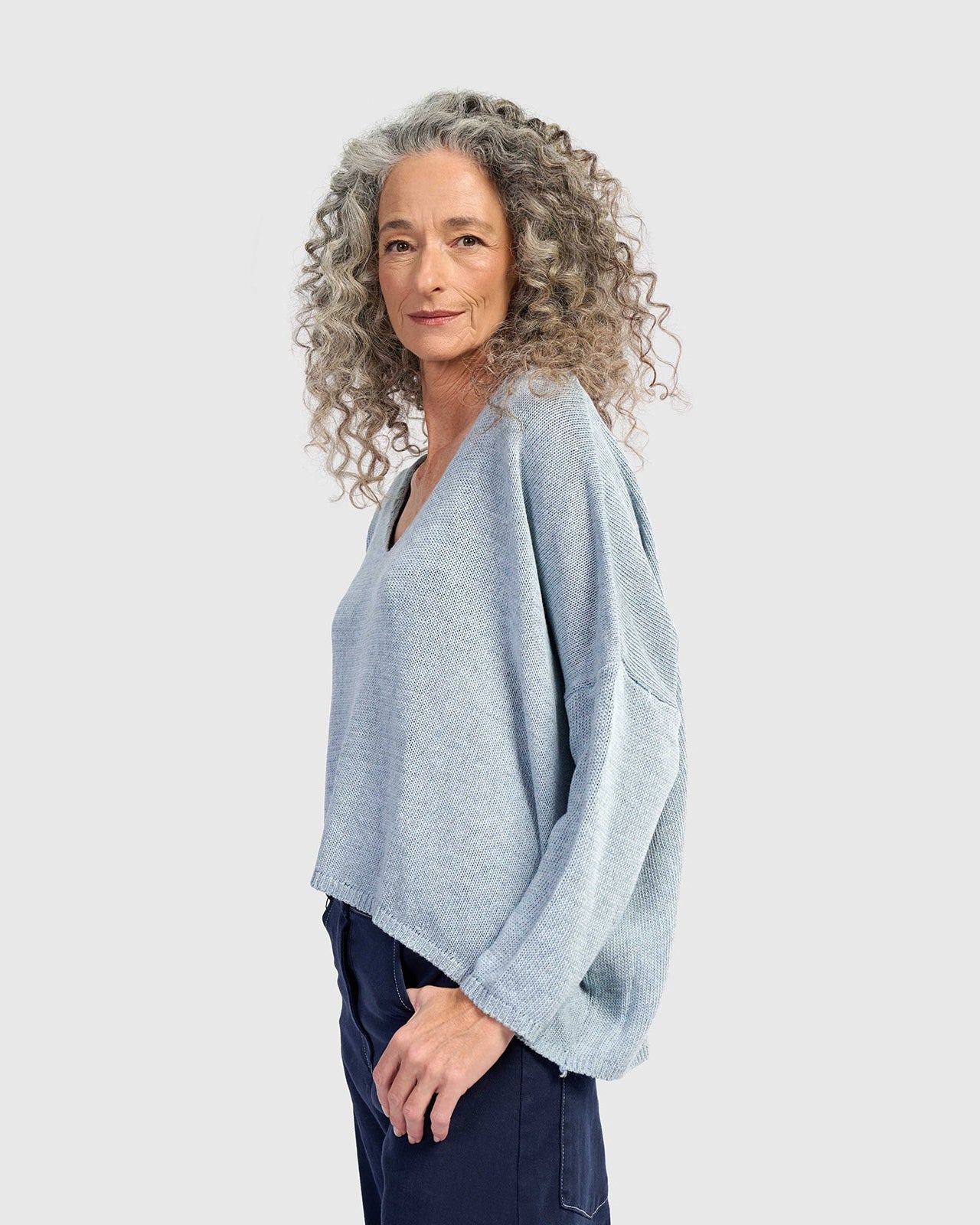 סריג כותנה 3 אוריון בלו