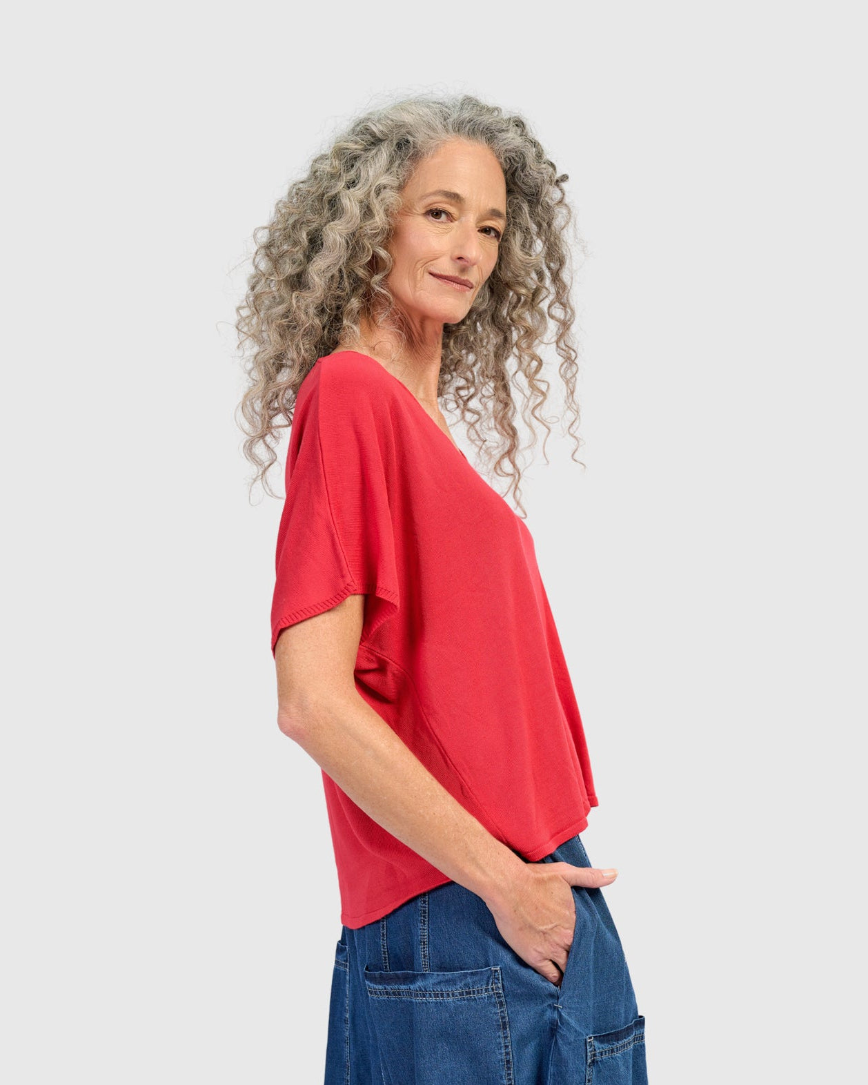 סריג ויסקוזה 1 אדום