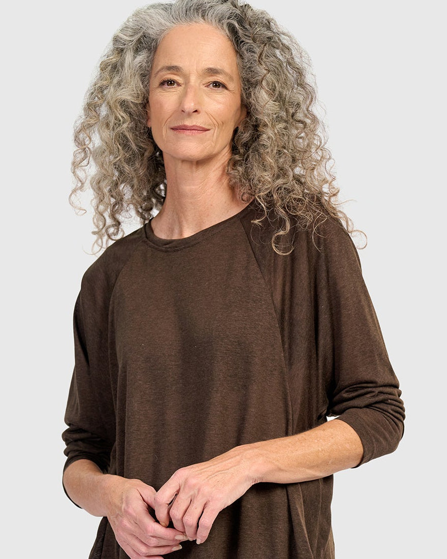 טוניקה חסידה חומה