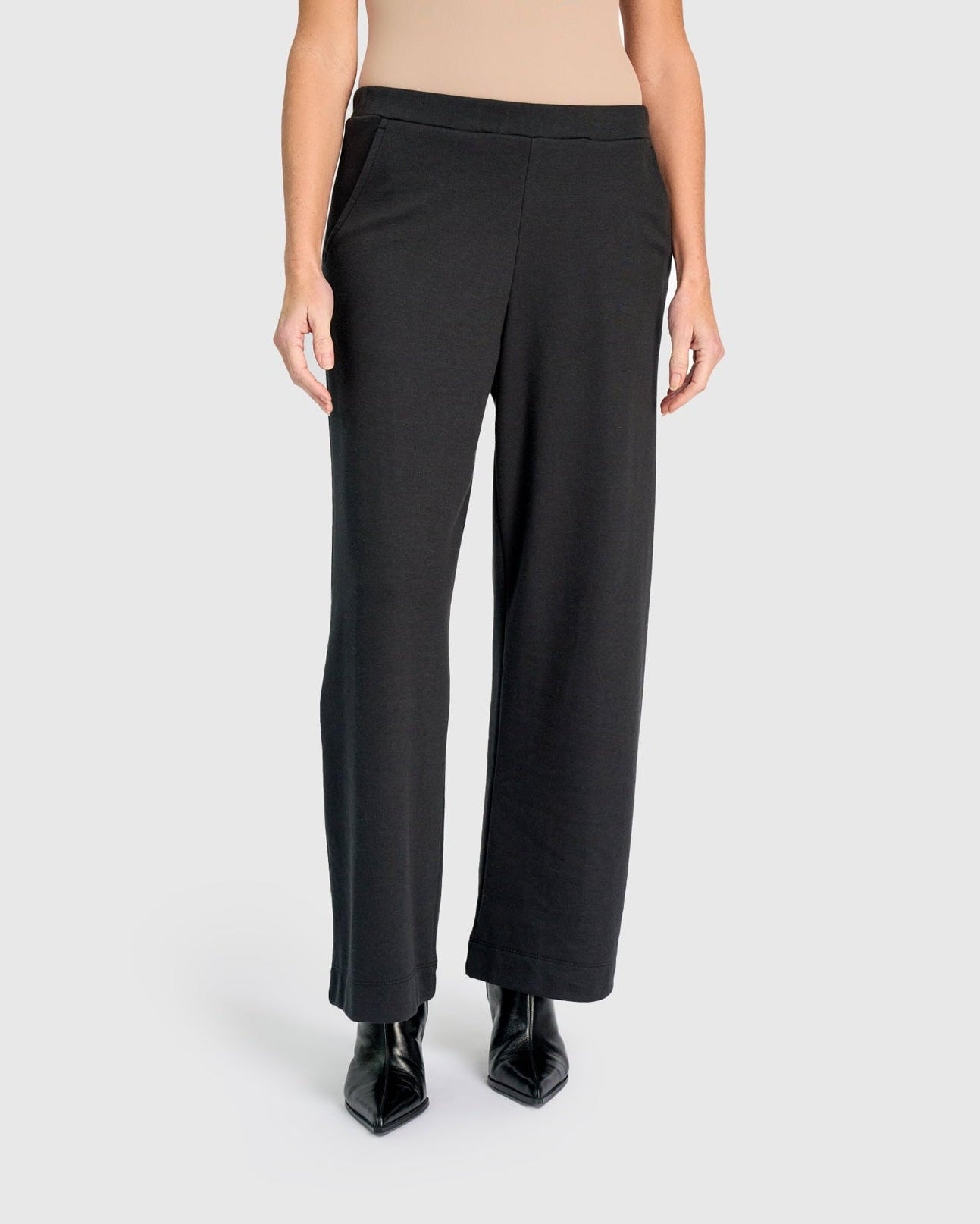 מכנסי בסטי חורפי שחור