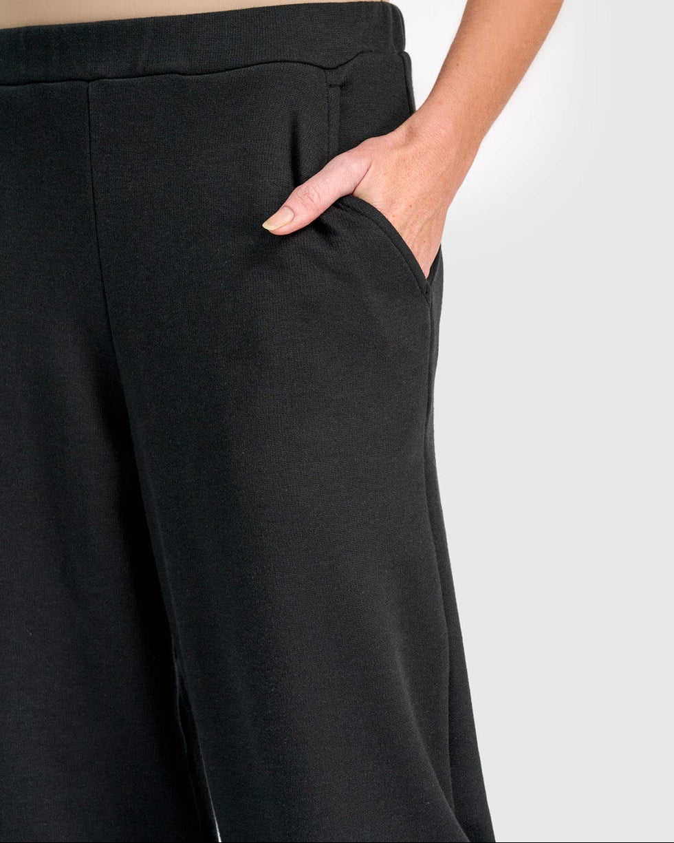 מכנסי בסטי חורפי שחור