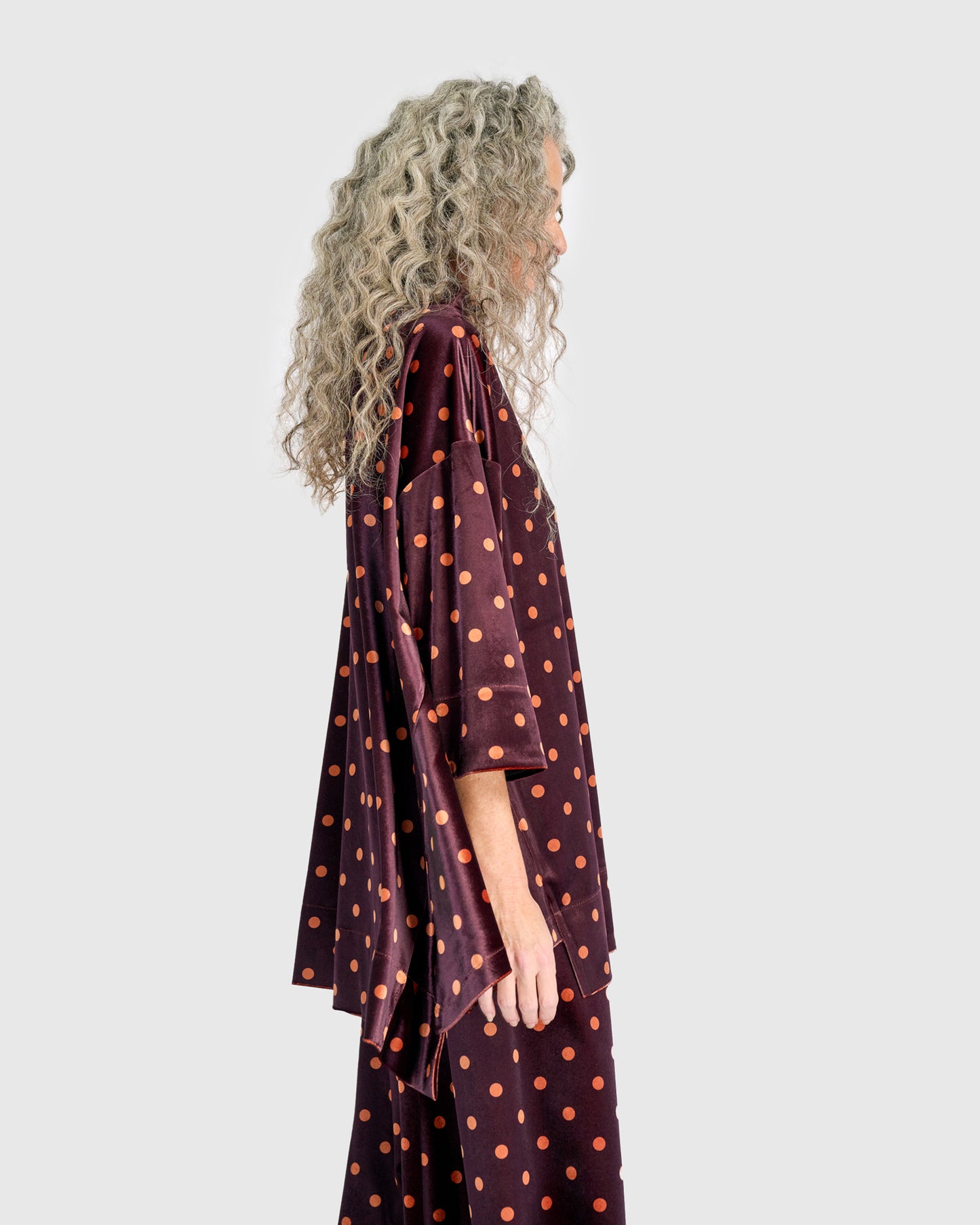 טוניקה פורצת גולף מנוקד