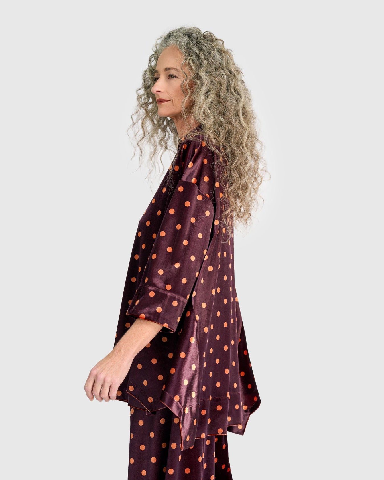 טוניקה פורצת גולף מנוקד