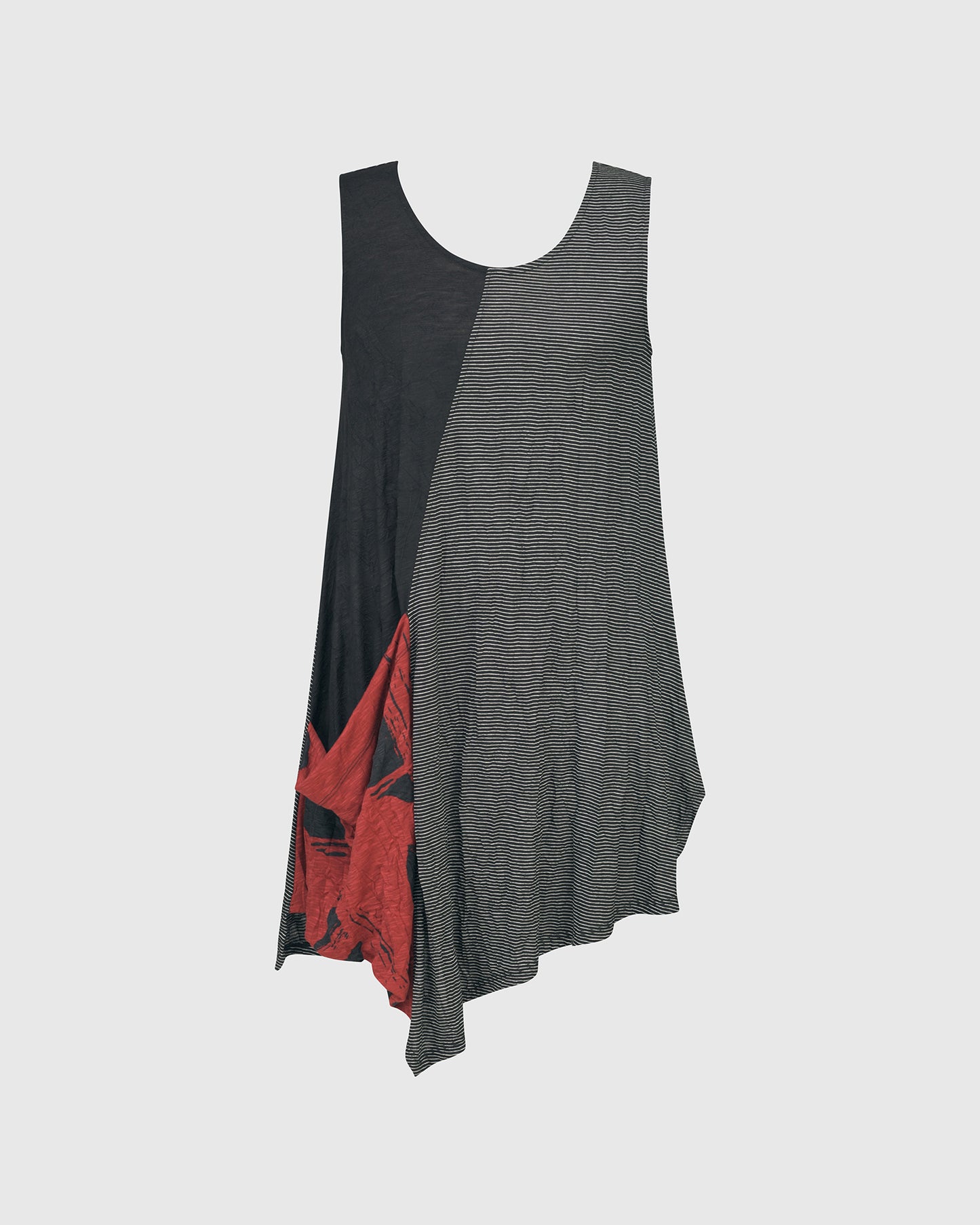 גופייה פס פסים אדום