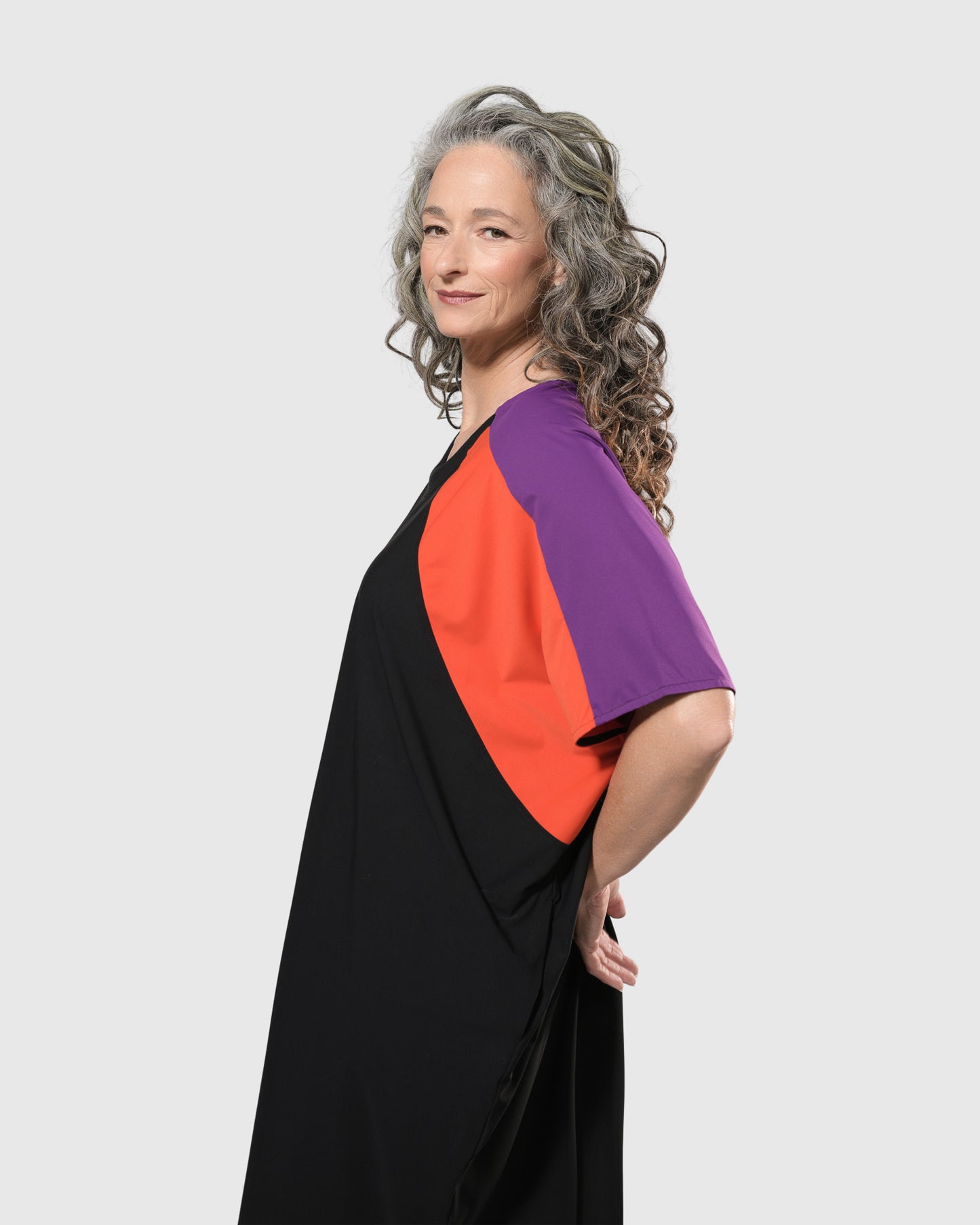 שמלה אוברסייז שחורה