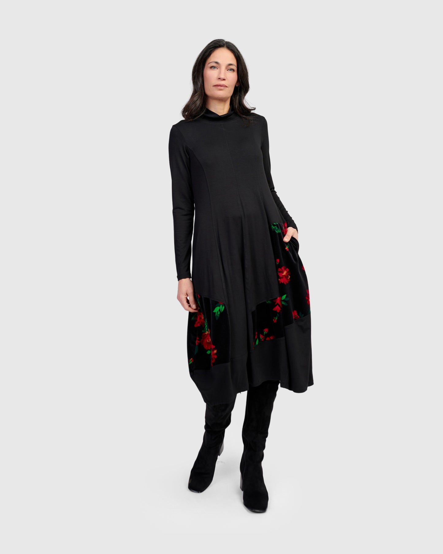 שמלה נסיכה פרחים