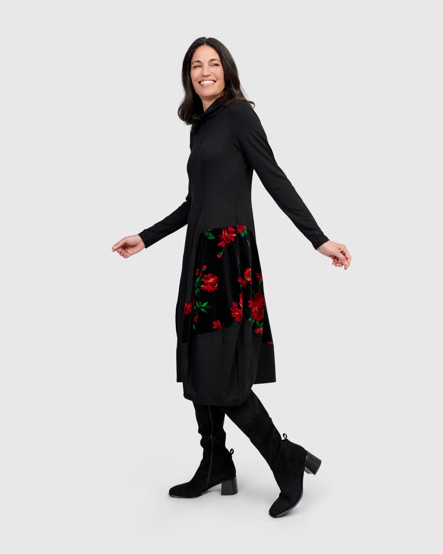 שמלה נסיכה פרחים