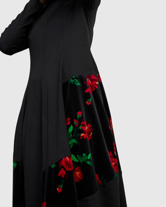 שמלה נסיכה פרחים