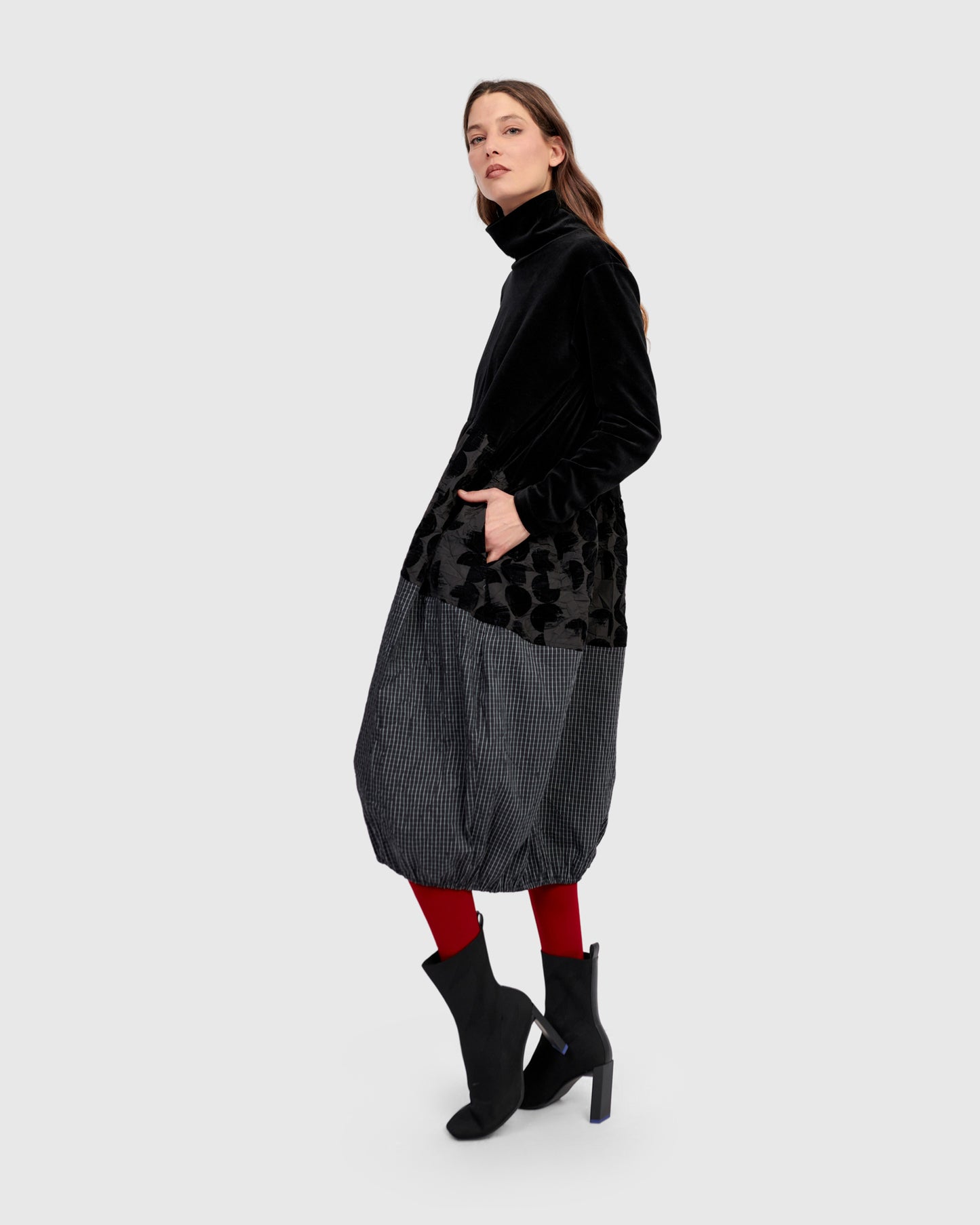 שמלה חיבה חורפית