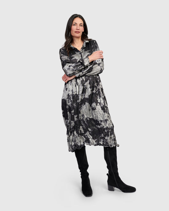 שמלה מטאלית כסף