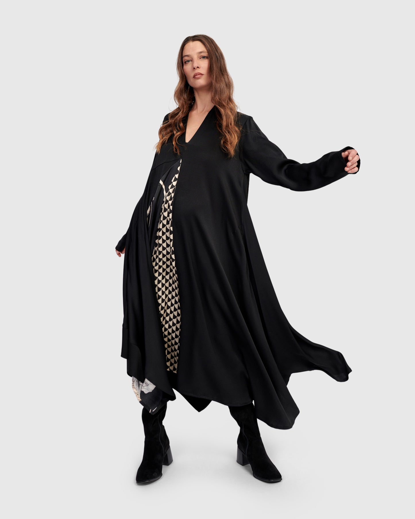 שמלה וי מיקס