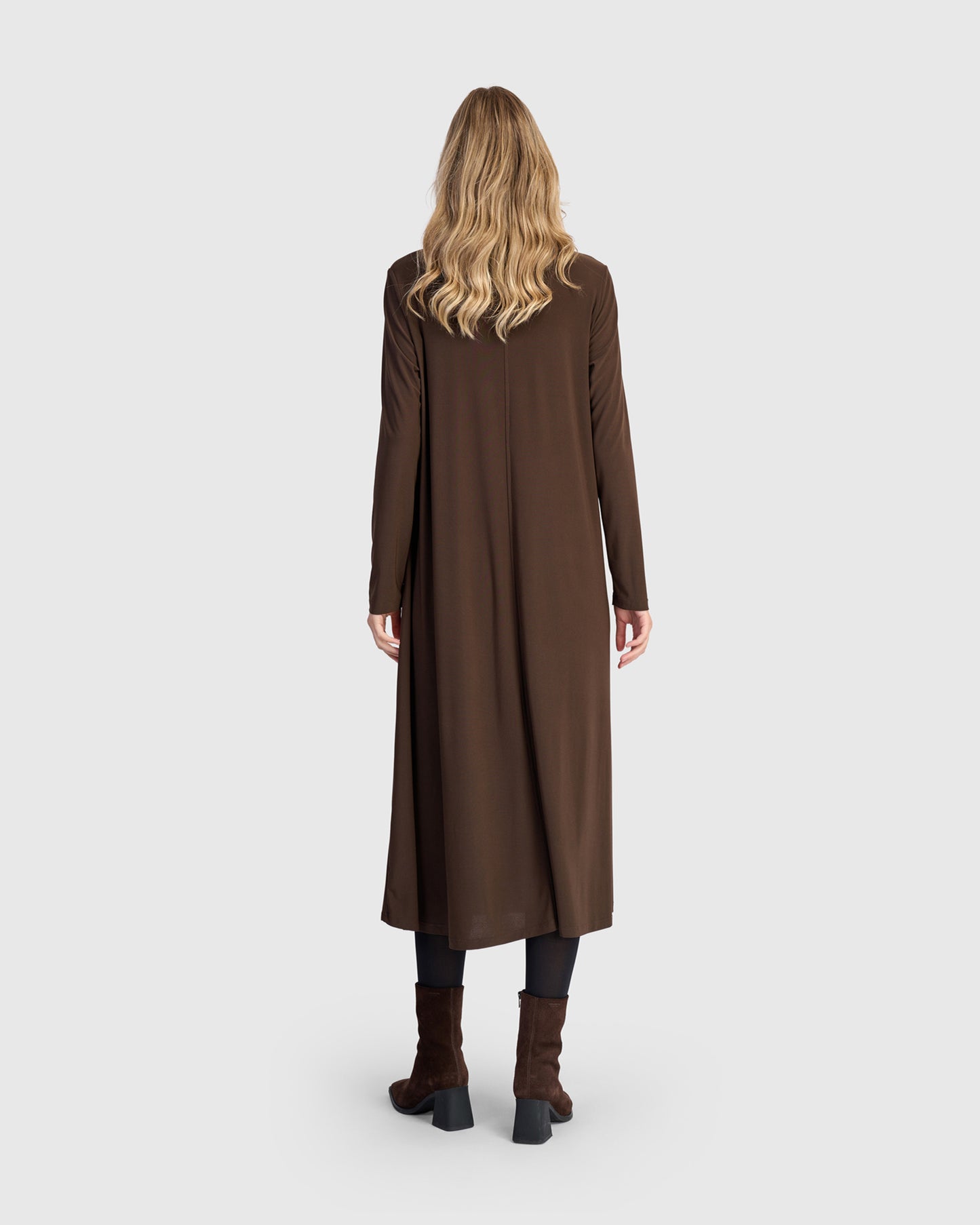 שמלה גולף חומה