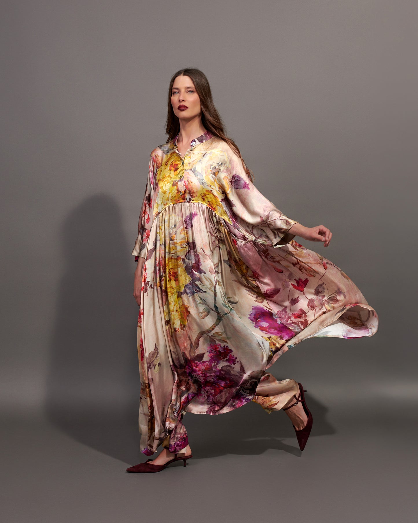 שמלה אפטר דארק מכל הלב פרחונית