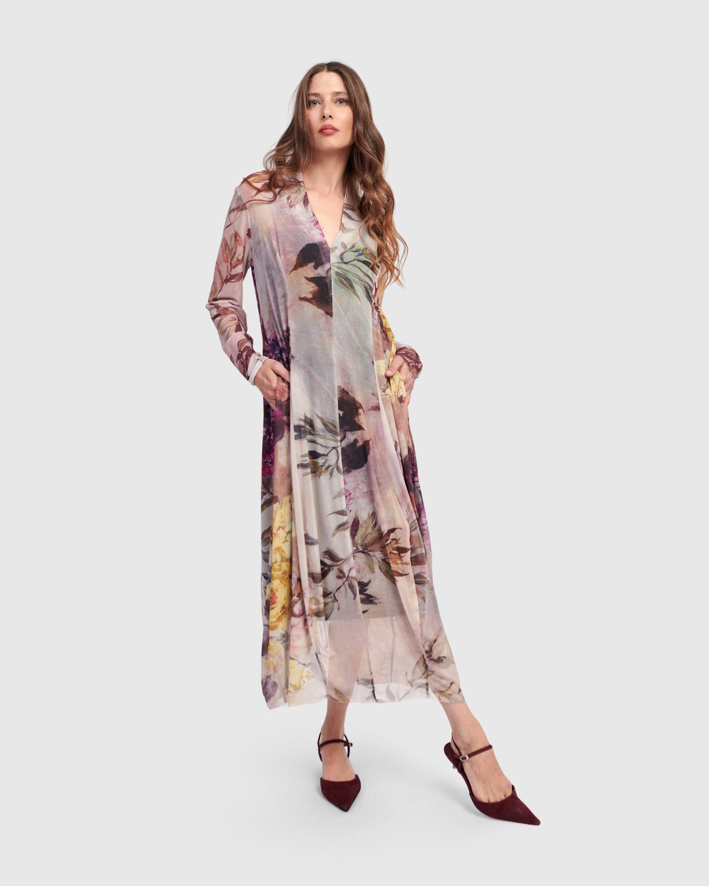 שמלה אפטר דארק נסיכה סגולה