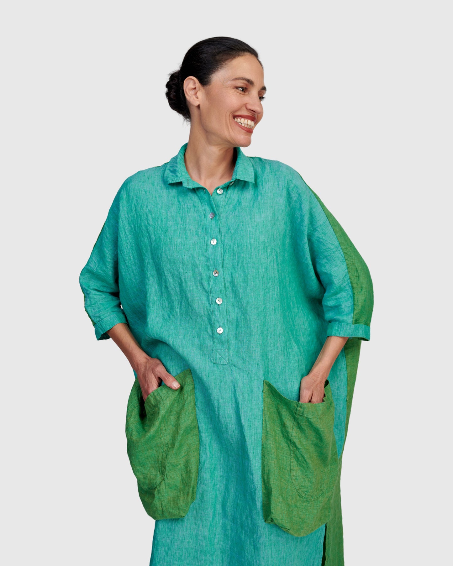 גלבייה חגיגה פשתן טרופיקל