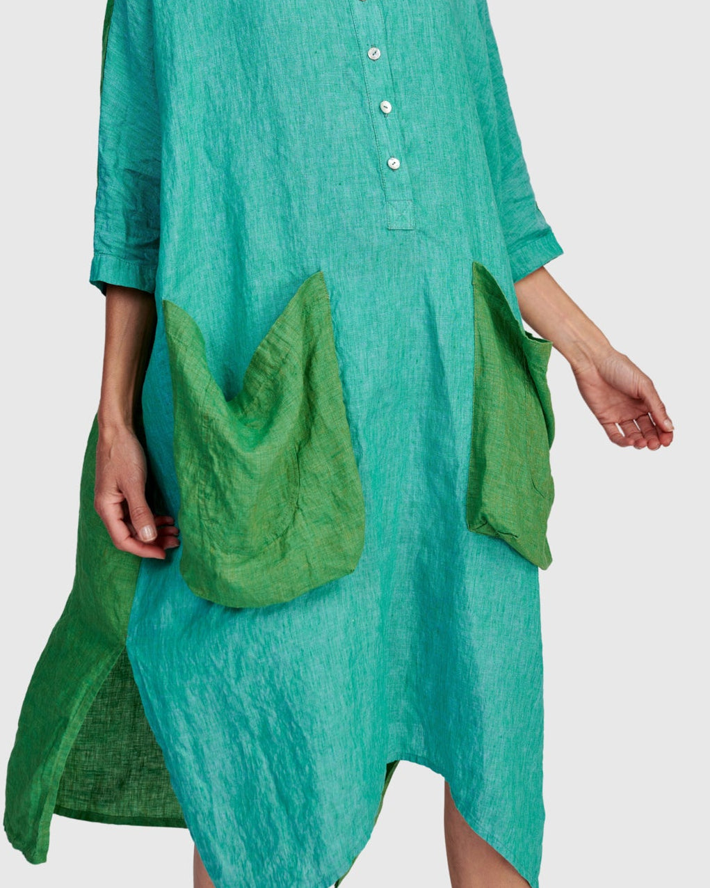 גלבייה חגיגה פשתן טרופיקל