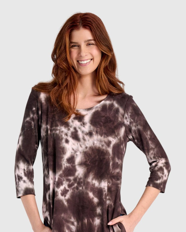 שמלה טוניקה פתחים טאי דאי