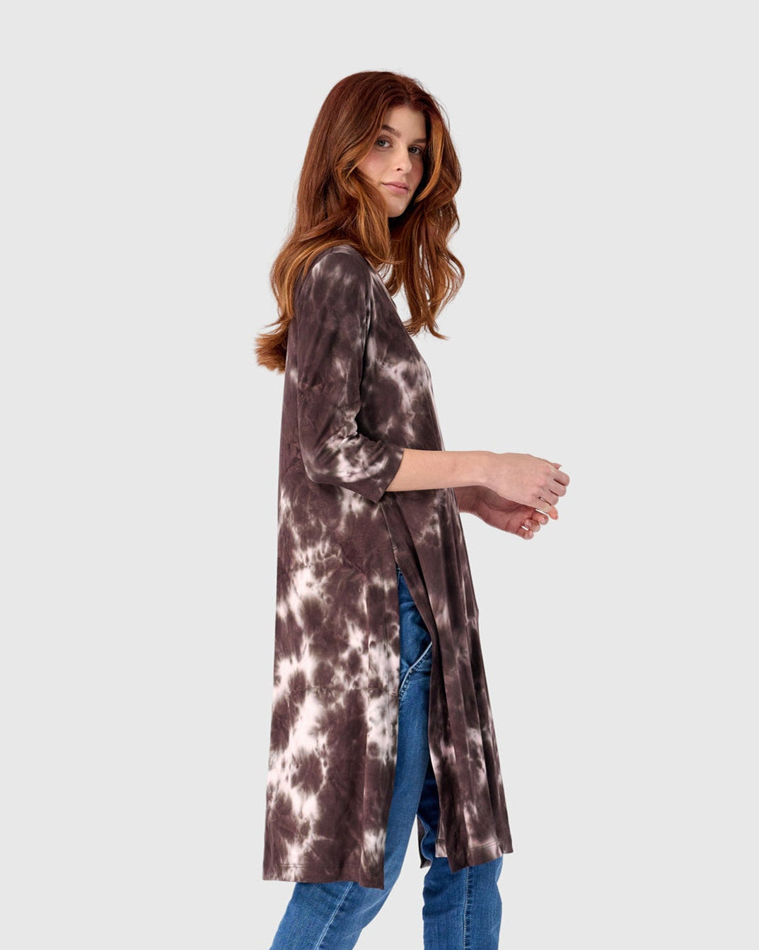 שמלה טוניקה פתחים טאי דאי