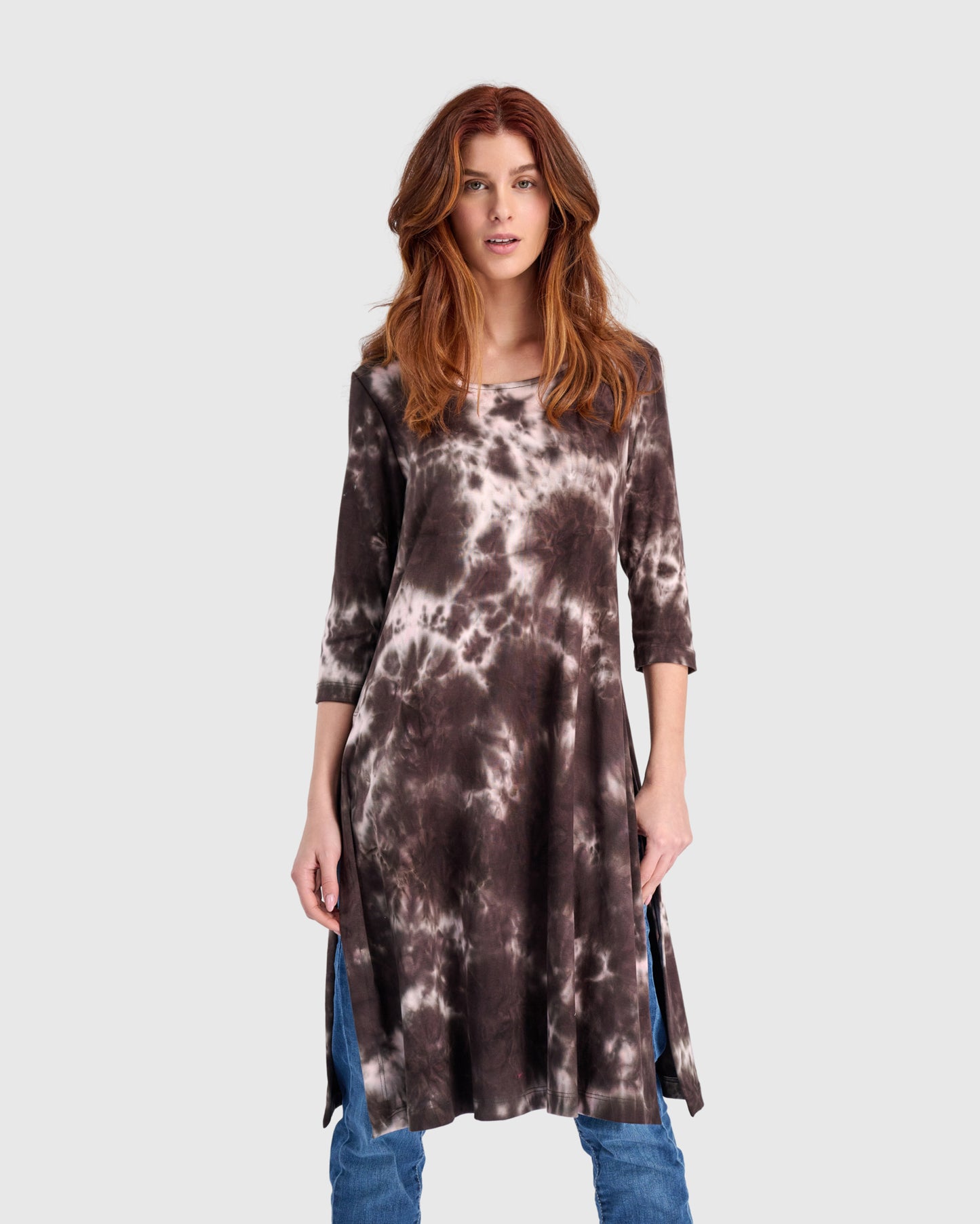 שמלה טוניקה פתחים טאי דאי